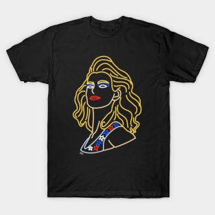 Neon Liberty Belle T-Shirt